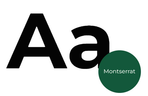 шрифт «Montserrat	»