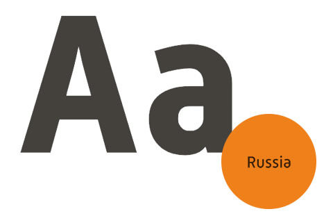 шрифт «Russia»